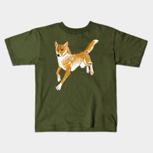 Ginger Alpine Dingo Kids T-Shirt